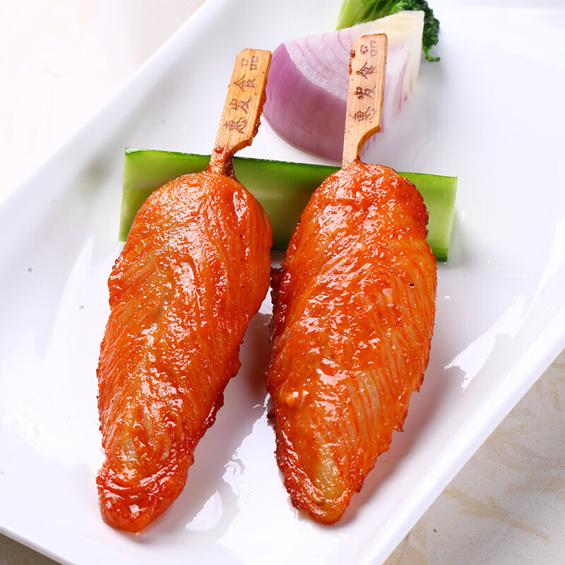 泽众(zezon)川香鸡柳烧烤肉串鸡肉串半成品鸡胸肉空气炸锅食品 清真川香鸡柳960g