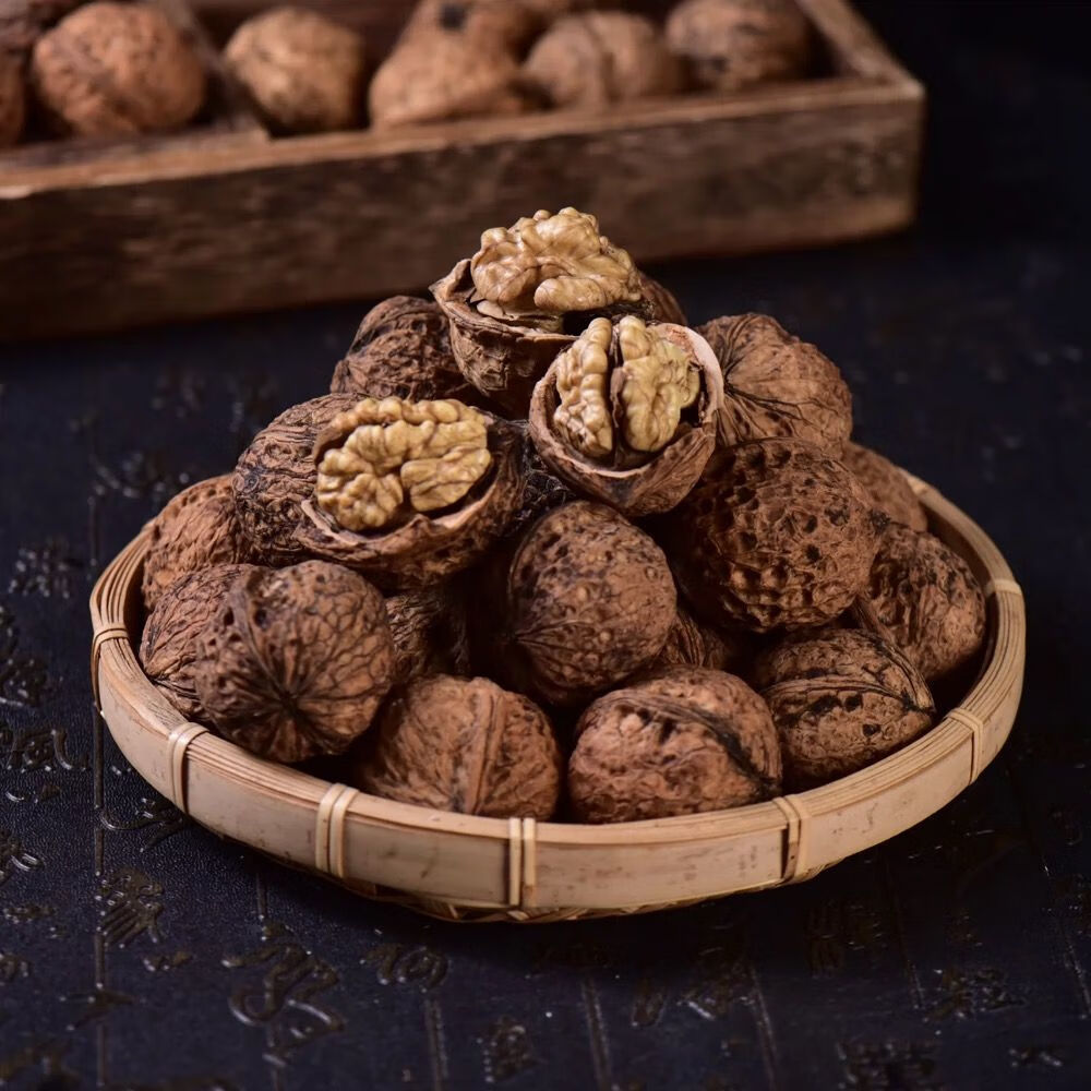 【全网热卖】云南古树新鲜干核桃老人小孩孕妇优选醇香坚果核桃 1斤云南高山古树核桃+不熏硫+不漂洗+不送夹子