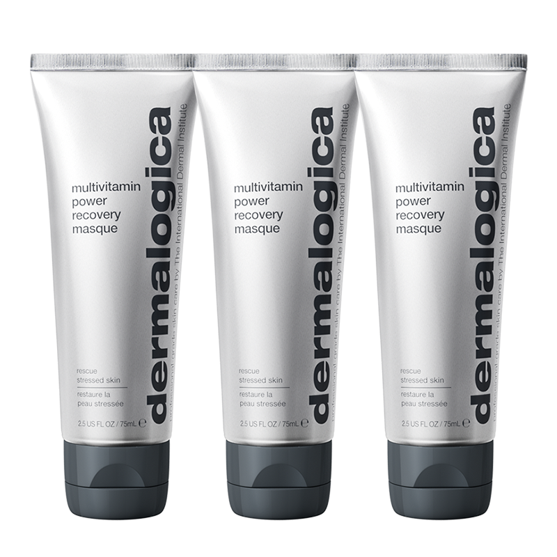 德美乐嘉（Dermalogica） 多维面膜75ml*3支 抗皱提亮救急涂抹面膜清洁密集修护舒缓熬夜肌