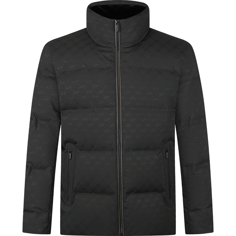 柒牌【RDS责任羽绒认证】立领男士羽绒服白鸭绒休闲百搭男装