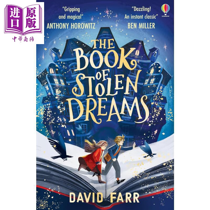 预售 盗梦者之书1 Book of Stolen Dreams 英文原版 儿童文学 奇幻小说故事 进口童书 9岁以上 入围水石儿童图书奖