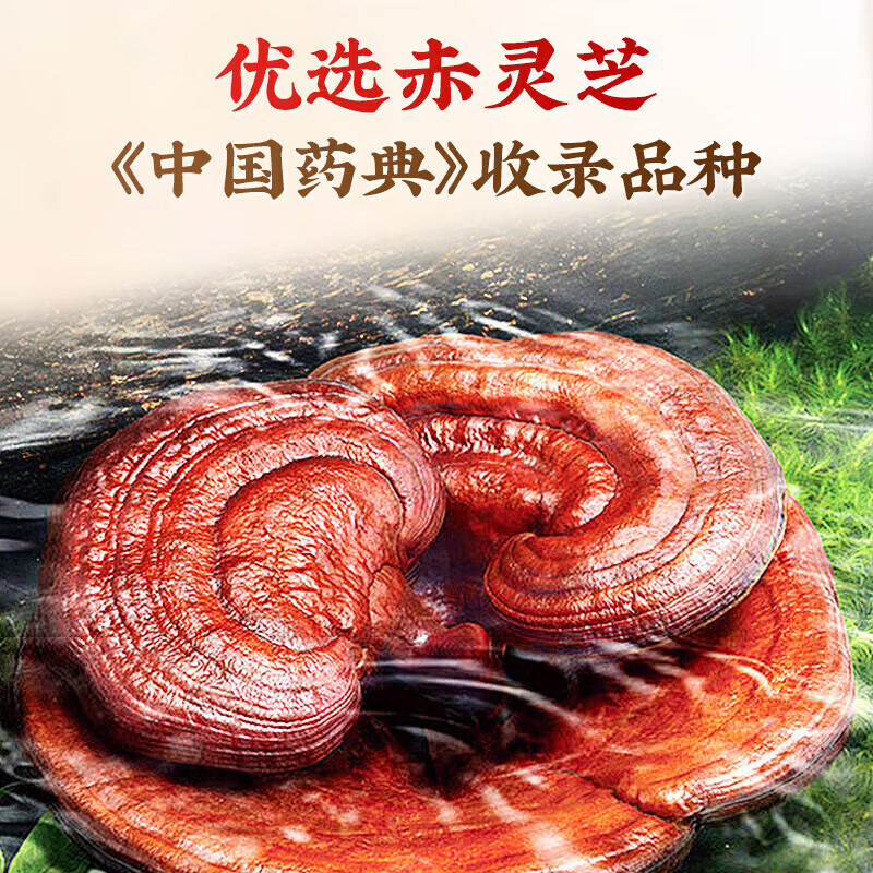 北京同仁堂有机灵芝孢子粉破壁灵芝粉 破壁灵芝孢子粉增强免疫力营养滋补品 3盒装【有机认证 日常服用】