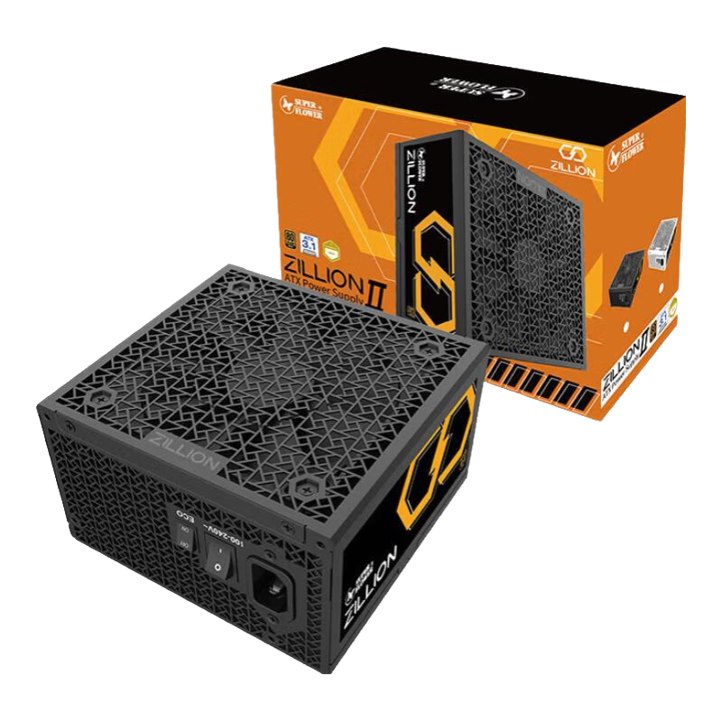 ���ڲ�����SUPER FLOWER�񻪵�Դ ZILLION׿�� �750W/650W ���Ե�Դ 80PLUS����ȫģ ���걣�� ZILLION650W(ATX3.1) 399Ԫ