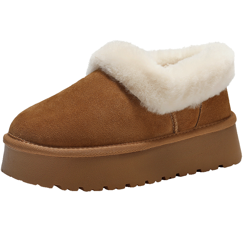 �������ѩ��ѥ���ޱ�ů����ЬŮѥ��25����ëëЬJD012DM5 ������ 37