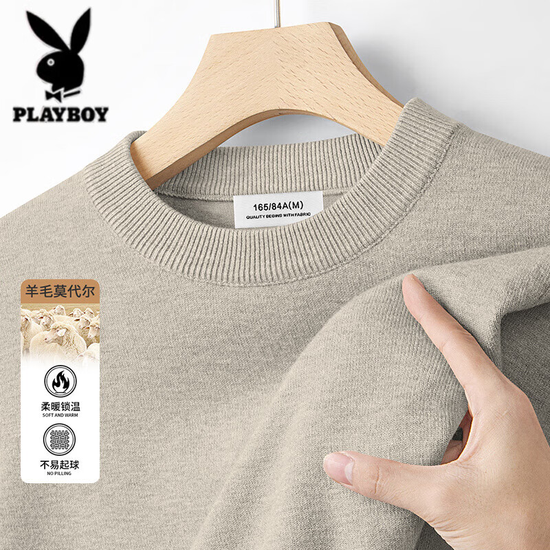 ���ڲ���������������ë����Ī������ů��֯ë���м��޴�����ﶬ��Բ�촿ɫ����t�� 240209����ɫ  ���� L ������120-140�