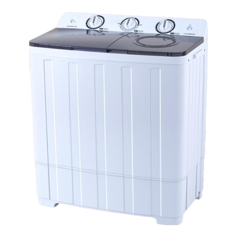 志高（CHIGO）洗衣機(jī)半自動雙桶雙缸家用大容量小型租房宿舍波輪脫水甩干兩用雙杠省電老式強(qiáng)動力易操作以舊換新 28.5公斤【洗20+脫8.5|強(qiáng)勁電機(jī)|藍(lán)光洗】