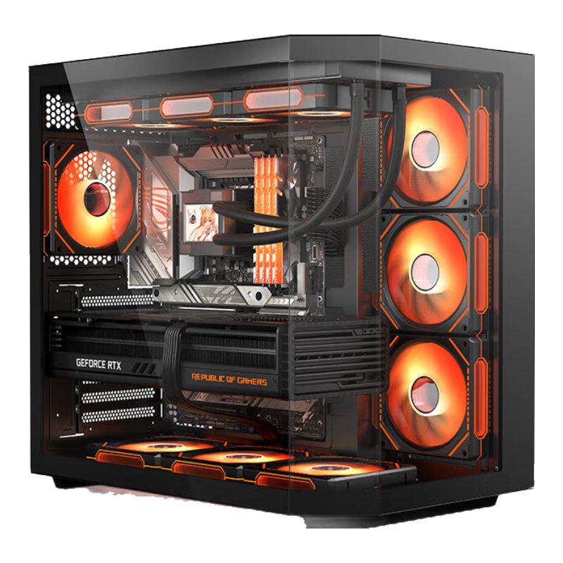 AMD7 9800X3D RTX5080/5070TI/RX9070XTԿǧ֡羺Ϸѧϰ̨ʽDIYװ  9800X3D/RTX5070TI 16G