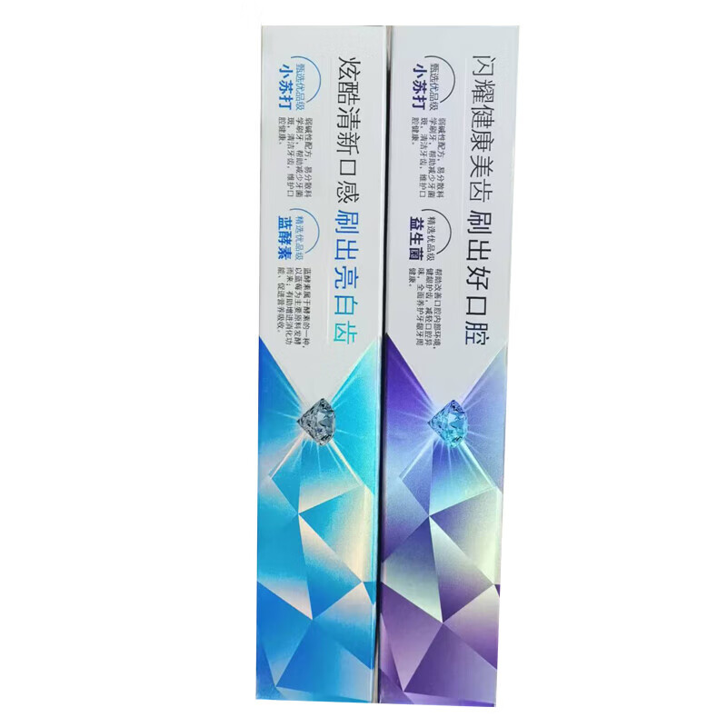 御齿康小苏打牙膏清新口气qu黄牙垢洁白牙齿款式随机发 小苏/打牙膏1支