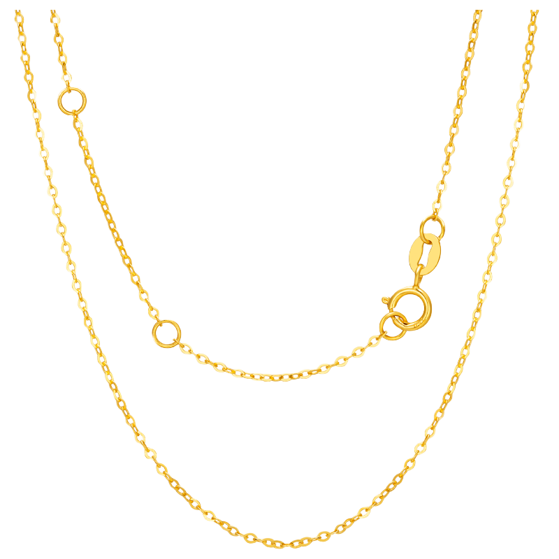 ���ڲ������й��ƽ�CHINA GOLD��18K�������ƽ���������O��������Ф�����黨����Ů���������� ����ɫ��18K��O������Լ0.7g�� 856.63Ԫ