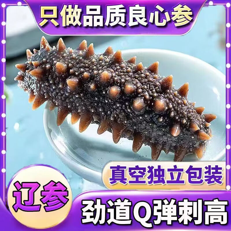 探海嫂【源头品质】高品质大连即食辽刺参 老人小孩孕妇滋补共20只 500g