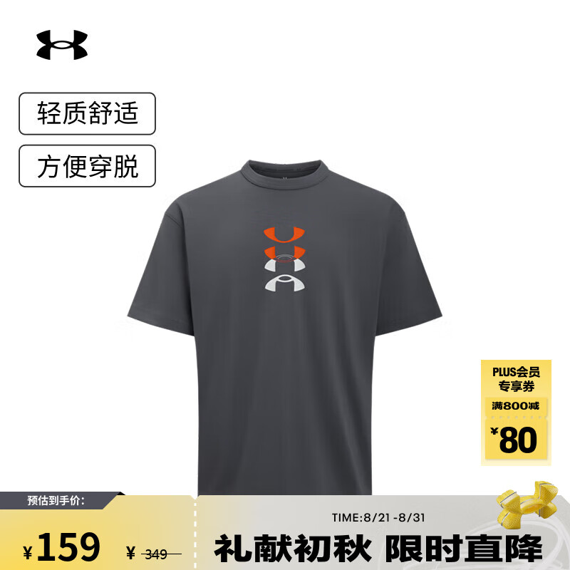 �����꣨UNDERARMOUR������Graphic����ӡ���˶����ж���T��6007603Ϭţ��025 L