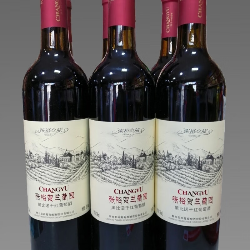 張?jiān)：诒戎Z干紅葡萄酒整箱/750mL*6瓶寧夏賀蘭山東麓葡萄酒產(chǎn)地發(fā) 750mL*6瓶(整件)