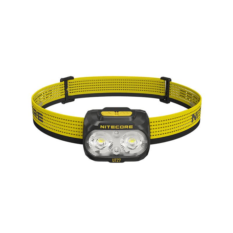 奈特科尔（NITECORE）UT27 MCT高显色多色温强光专业越野跑头灯户外登山赶海长续航新款 UT27 MCT 2025新款 黑色【一节电池】