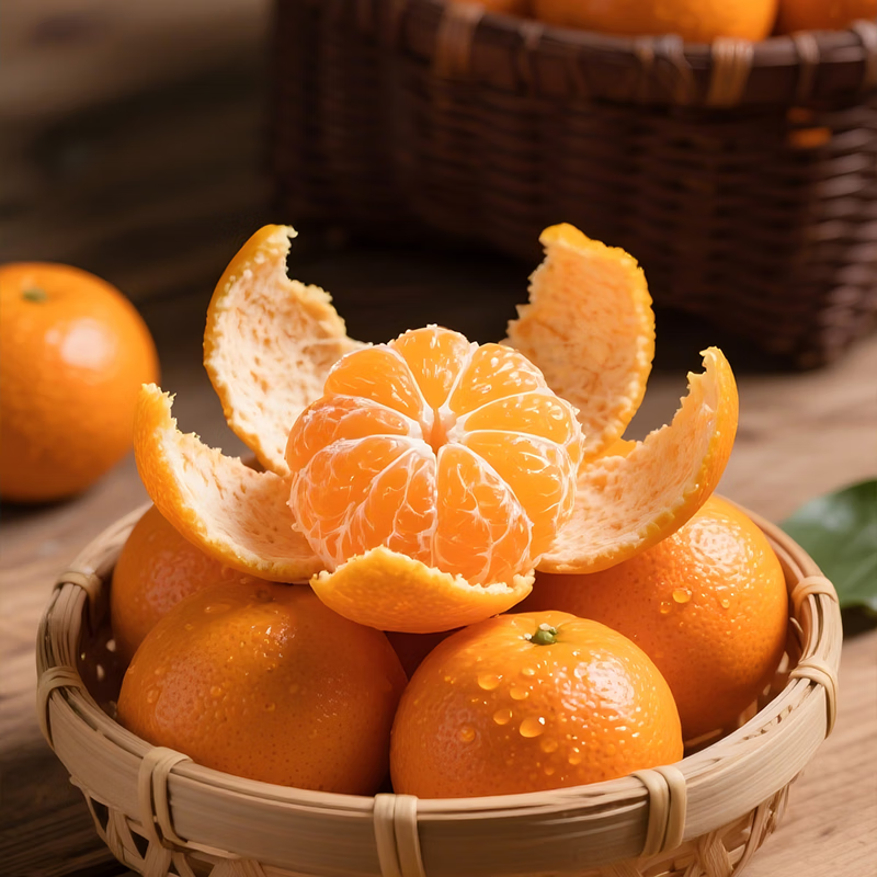 榴某某广西砂糖橘当季新鲜水果现摘金秋沙糖桔柑橘蜜桔橘子孕妇桔子整箱 净重8斤-精选装【小中果】带箱