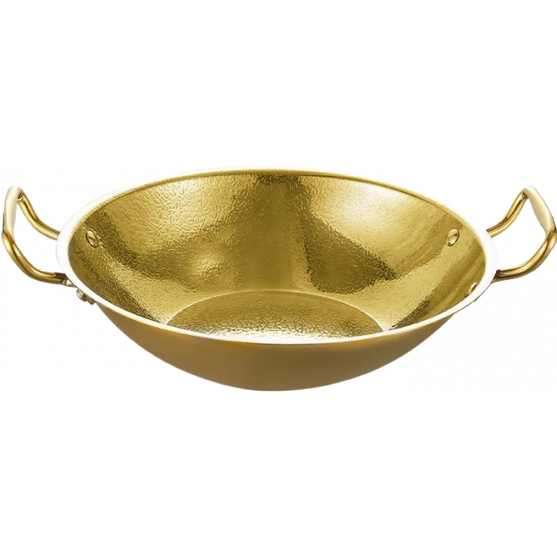 咏夏商用地摊火锅不锈钢金色鸳鸯锅复合钢卡式炉专用锅大容量电磁炉用 怡和鸳鸯锅-银色 38cm 98.55元