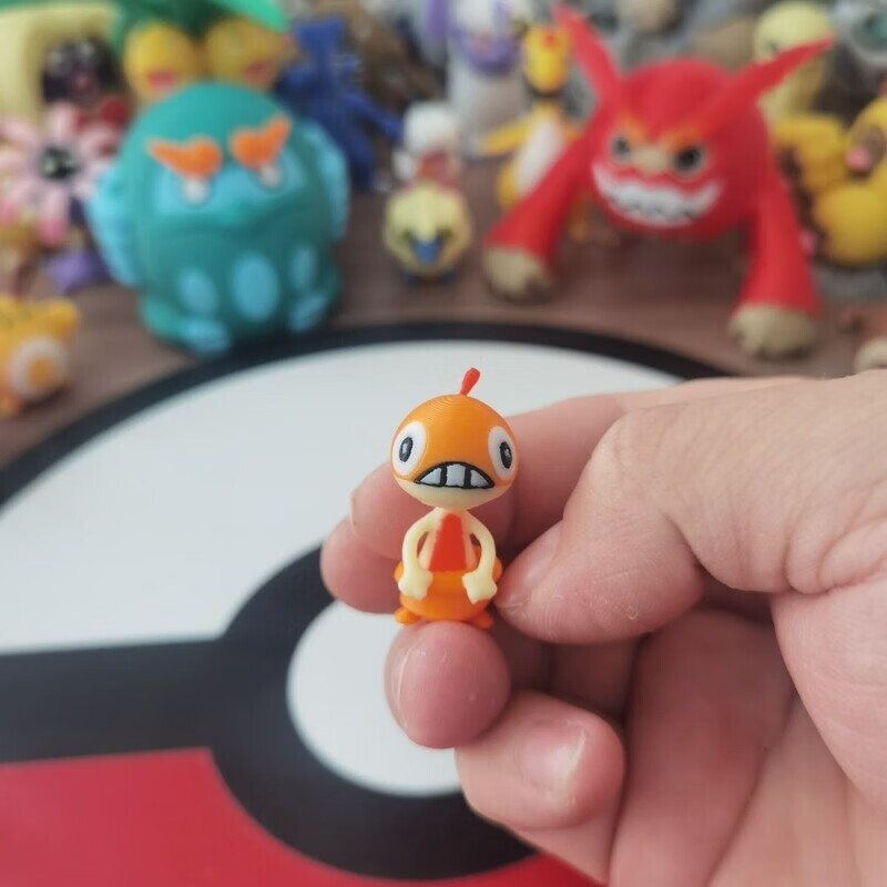 比例世界 1:20 滑滑小子 头巾混混 3D打印 宝可梦神奇宝贝手办 #559 滑滑小子（高3CM）