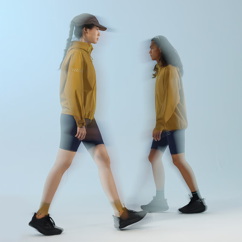 马孔多(macondo)原创单品|一片式甲骨壳冲锋衣暴雨级别防水防风透湿路跑 琥珀金 男款 M
