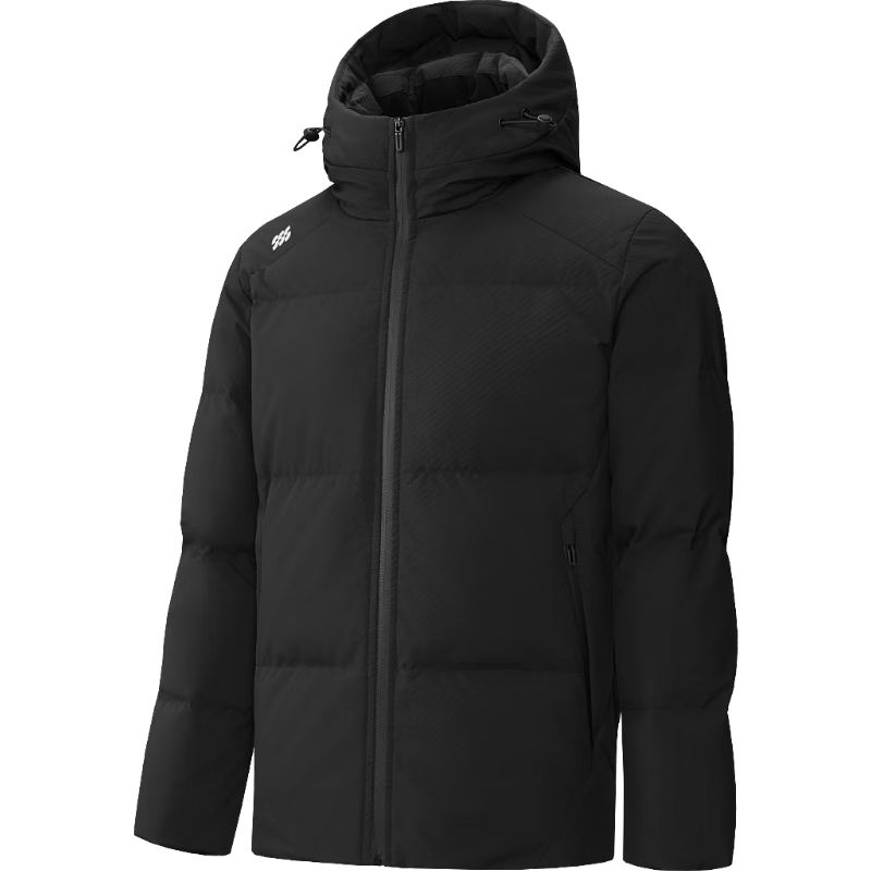 海澜之家羽绒服男25新运动石墨烯外套男冬HWRAW4J064A 黑色8E XL 180/96A 推荐151~164斤