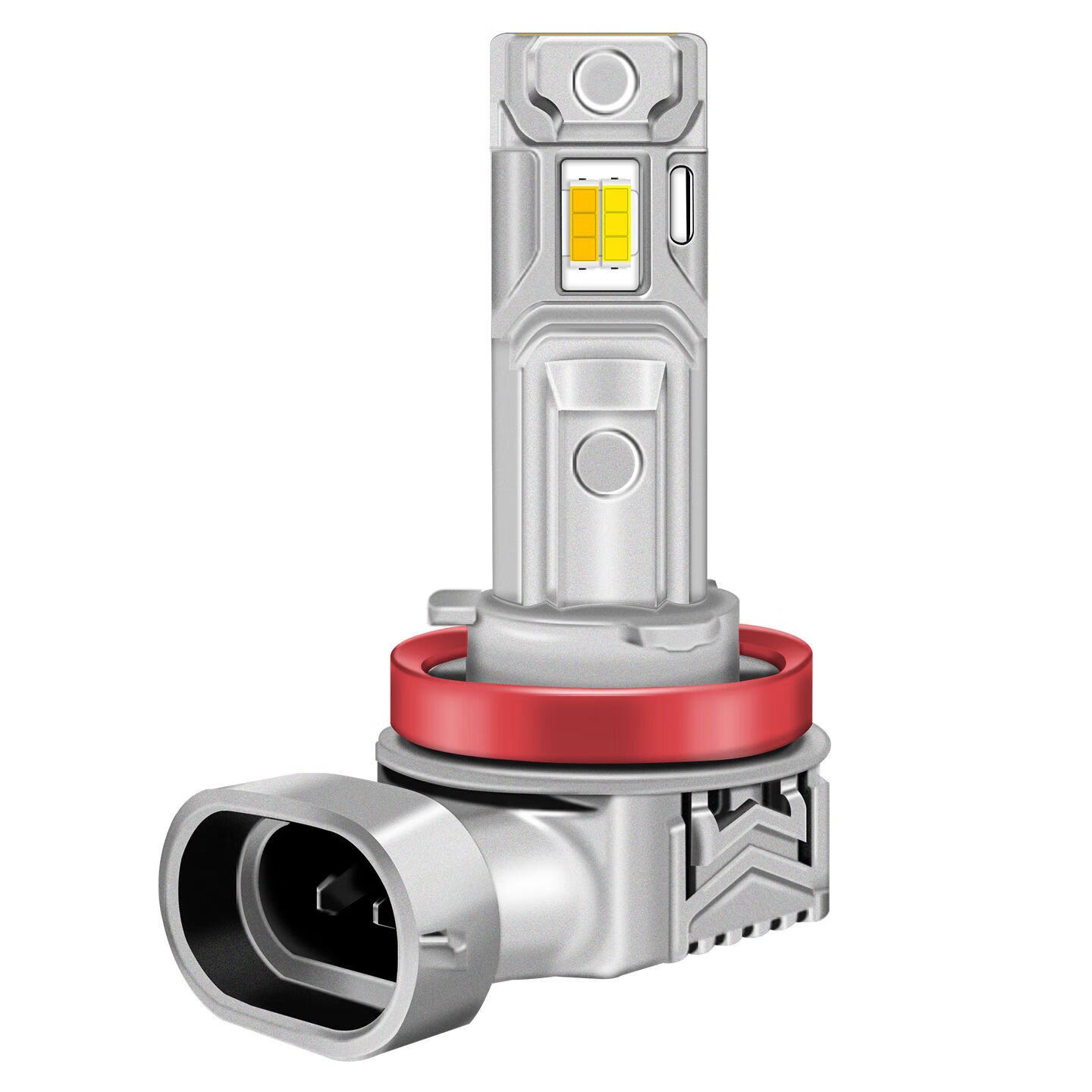 语森忆适用福特翼虎雾灯1719款超亮led前雾灯黄金眼灯泡18翼虎配 单色