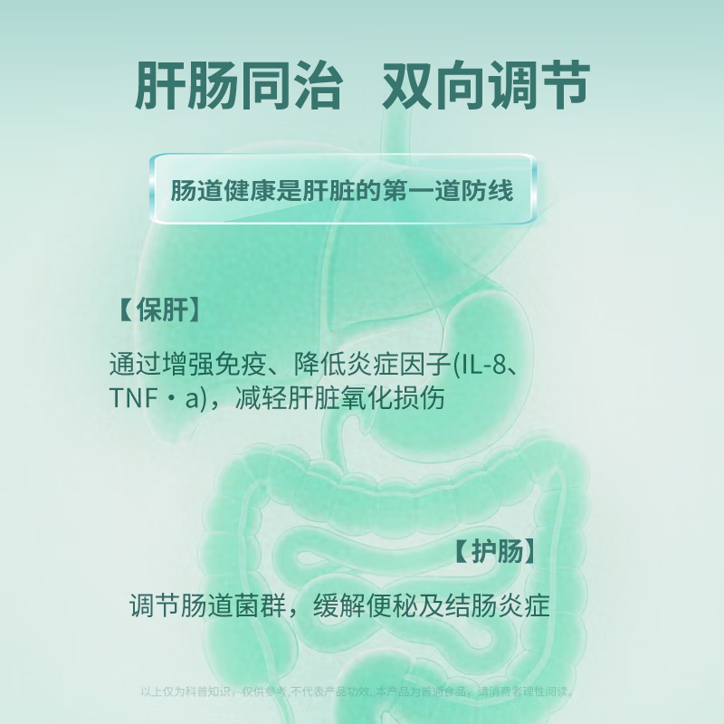 HYPERCURMIN姜醒肠道活性益生菌1000亿500亿双歧杆菌便秘成人老人脾胃虚弱肝 60g*1盒 (尝鲜装)