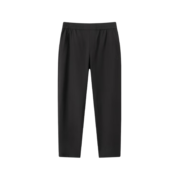 京东京造防泼水25新款运动长裤男秋冬保暖户外冲锋登山耐磨通勤休闲裤黑XL