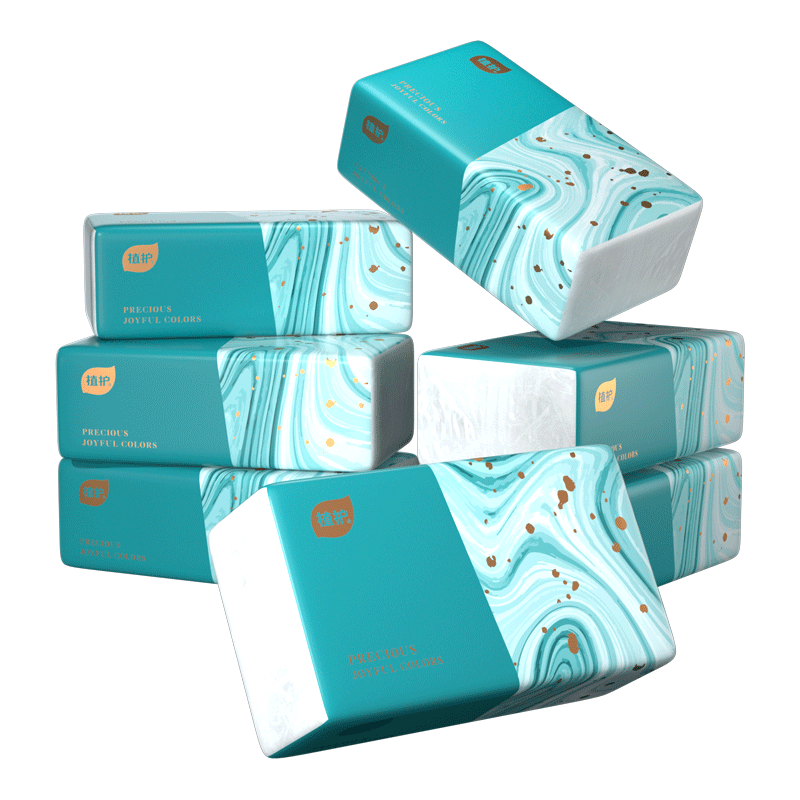 植护菱形压花4层抽纸280张*27包整箱餐巾纸擦手纸家用面巾纸压花纸巾