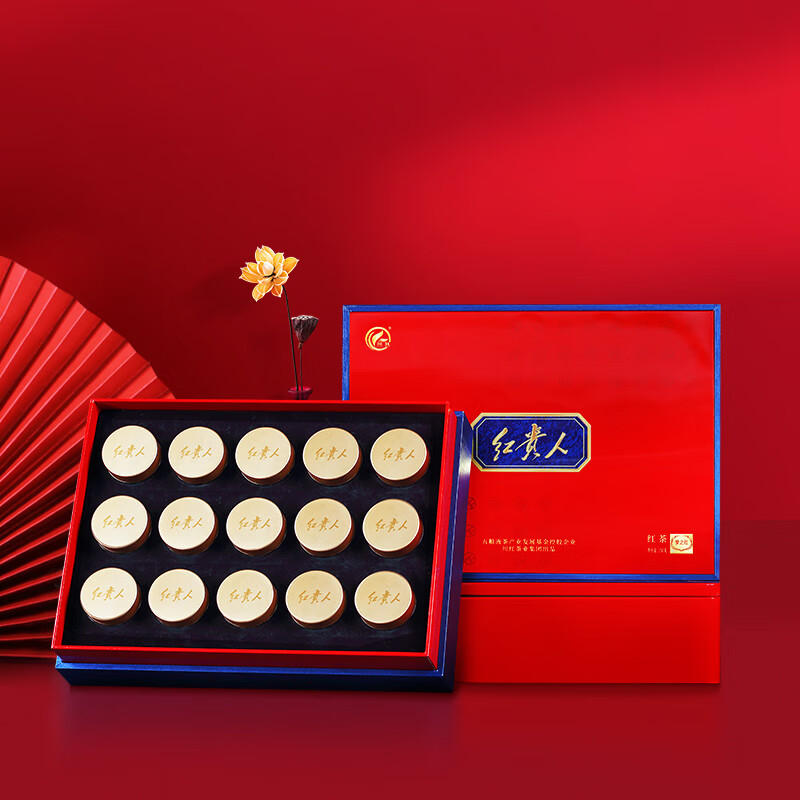 五粮液一代五粮春50度礼盒&川红梦之红礼盒150g