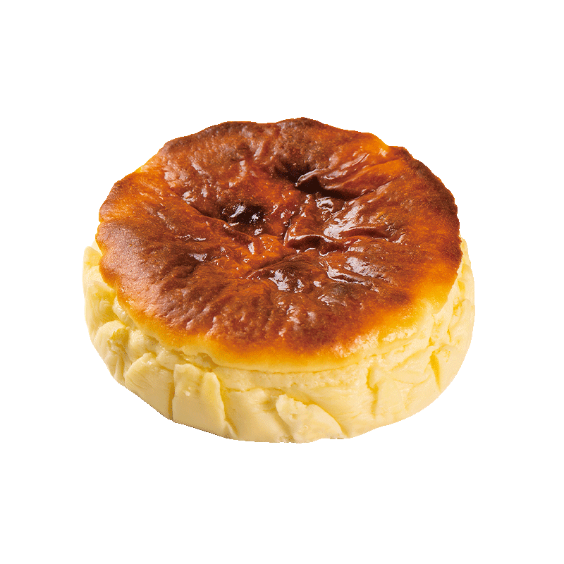 七鲜私厨巴斯克芝士蛋糕240g3粒芝士>40%动物奶油蛋糕甜点零食礼盒