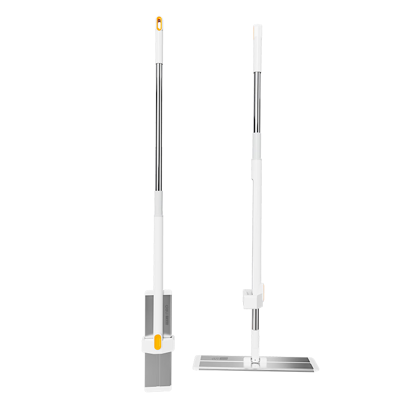 得力（deli）平板拖把家用一拖即净免手洗吸水墩布拖布可旋转洗拖一体拖地神器