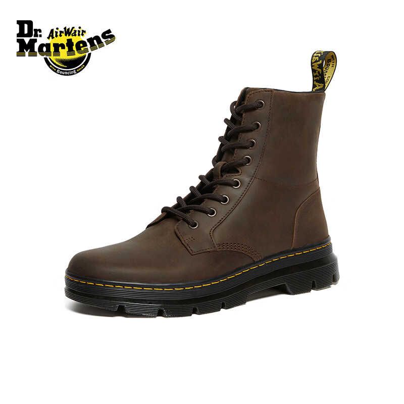 马丁博士（Dr.Martens）Combs英伦舒适通勤休闲软皮短靴马丁靴 深棕色 41
