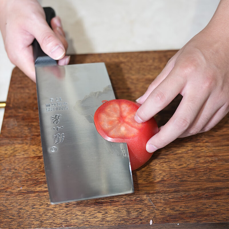 张小泉厨房用刀家用不锈钢切菜刀 刀具菜刀单刀 切片刀家用菜刀 切片刀CD-175