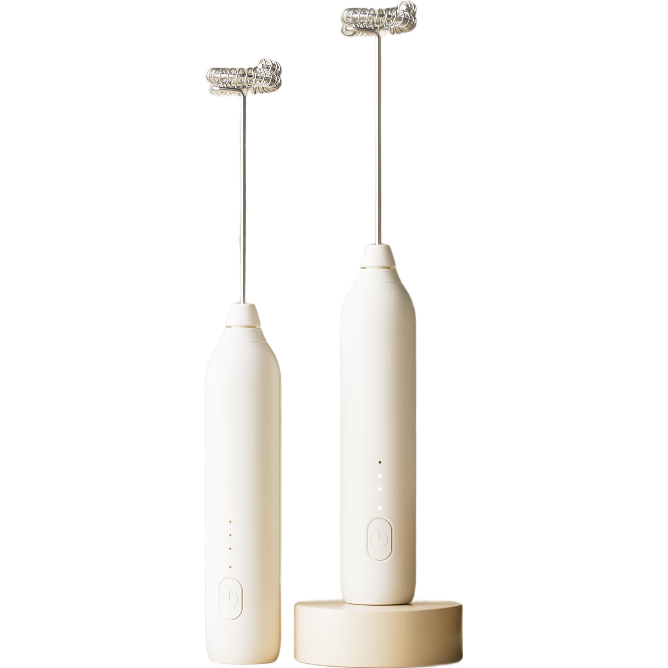 述屋说打奶泡器咖啡打泡器奶泡打发器 手持电动搅拌棒打发器打蛋器双头