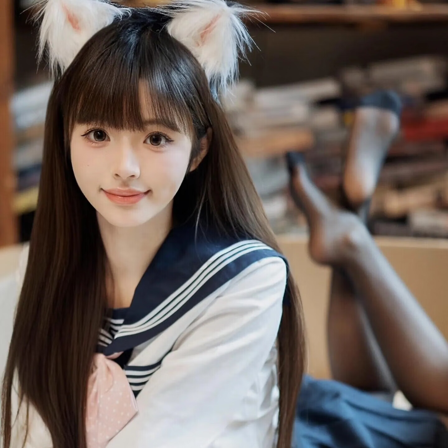 情趣内衣性感诱惑情趣套装调情夫妻刺激高档性感睡丝袜房事战袍 jk制服蓝色-送学生袜 均码