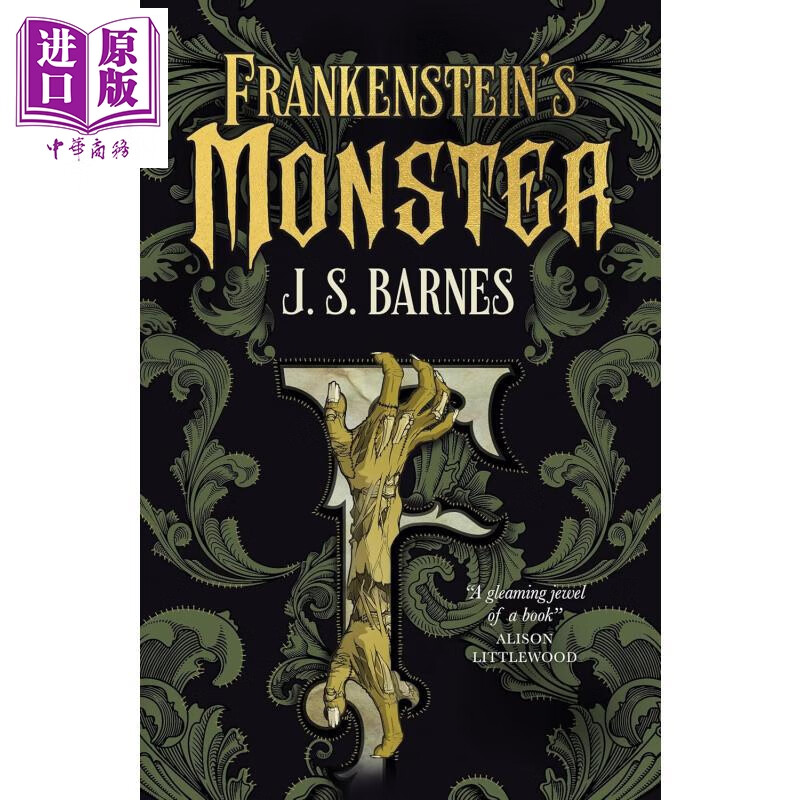 预售 弗兰肯斯坦的怪物 Frankensteins Monster 英文原版 JS Barnes 续集 玛丽雪莱经典风格