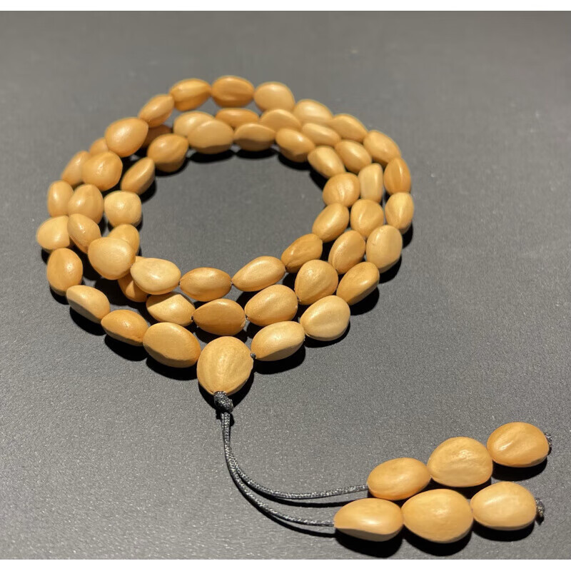 宁丰文玩脖挂手串松子文玩手串60粒松子手串文玩手串文玩松子脖挂60