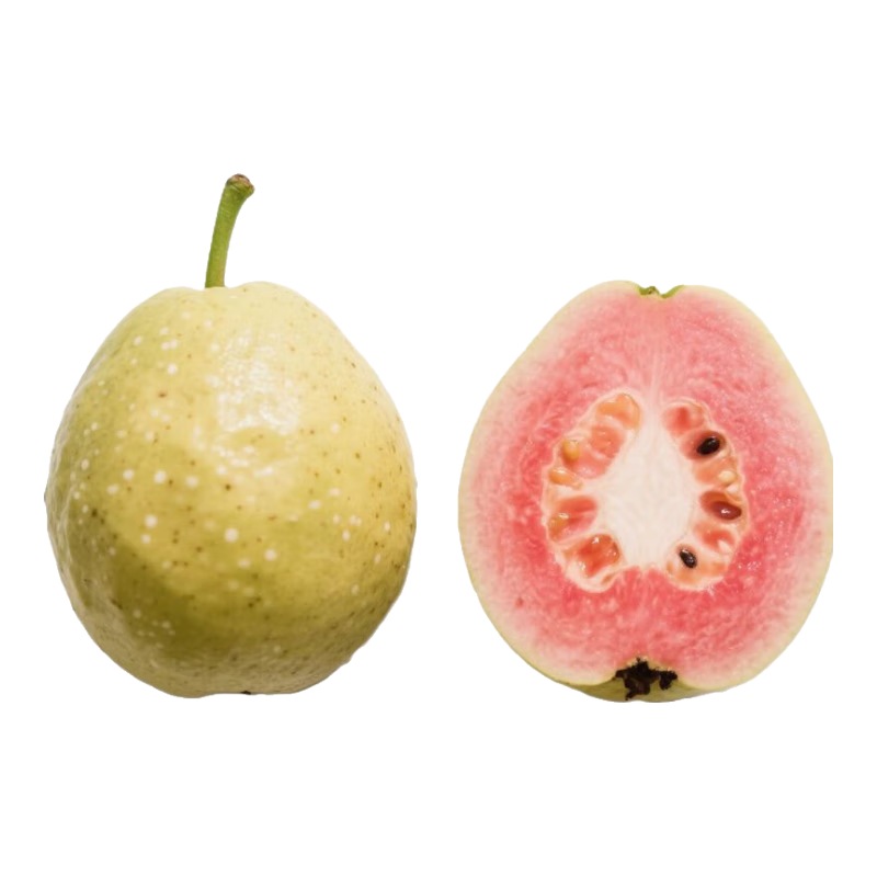 奶油白心红心芭乐 新鲜软糯低卡低热量轻食首先水果 广东5斤带箱（白心）净重4.5斤单果100g起