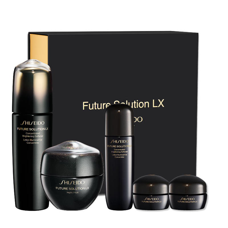 資生堂（SHISEIDO）時(shí)光琉璃夜霜50ml+柔膚液170ml 抗皺緊致護膚品 生日禮物送老婆