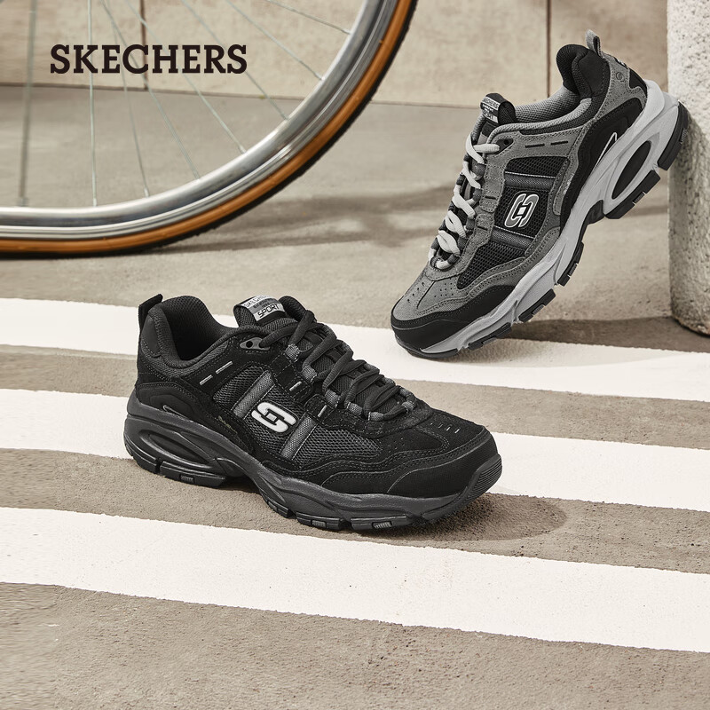 斯凯奇（Skechers）老爹秋季男鞋百搭厚底增高休闲鞋51241