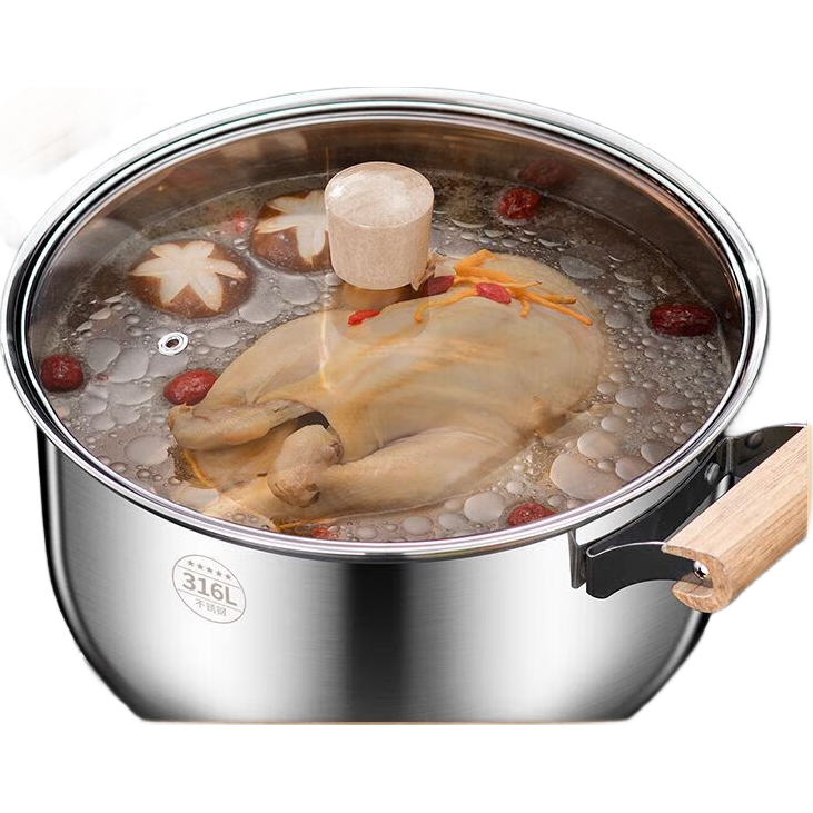 316���������ľ�����̼Ӻ������� 24cm �����������������¯�� 25.97Ԫ