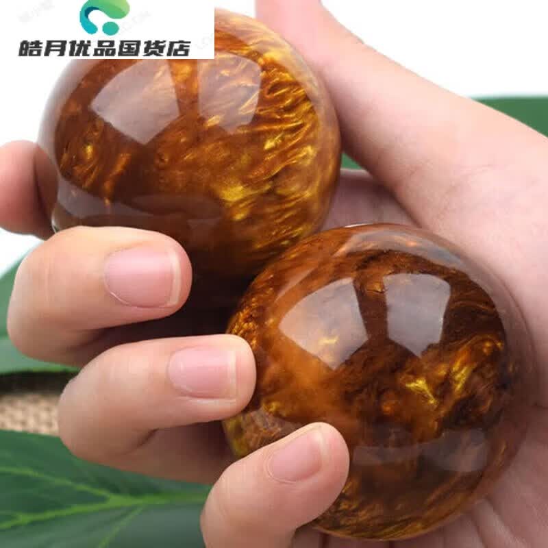 金丝海柳健身球中老年人健手按摩手指手球把件掌心图片 金丝海柳对