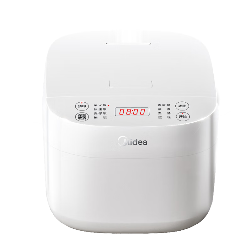 美的（Midea）电饭煲电饭锅3-4人家用3L大容量 28分钟快速饭多功能微压智能预约电饭煲 MB-RE319