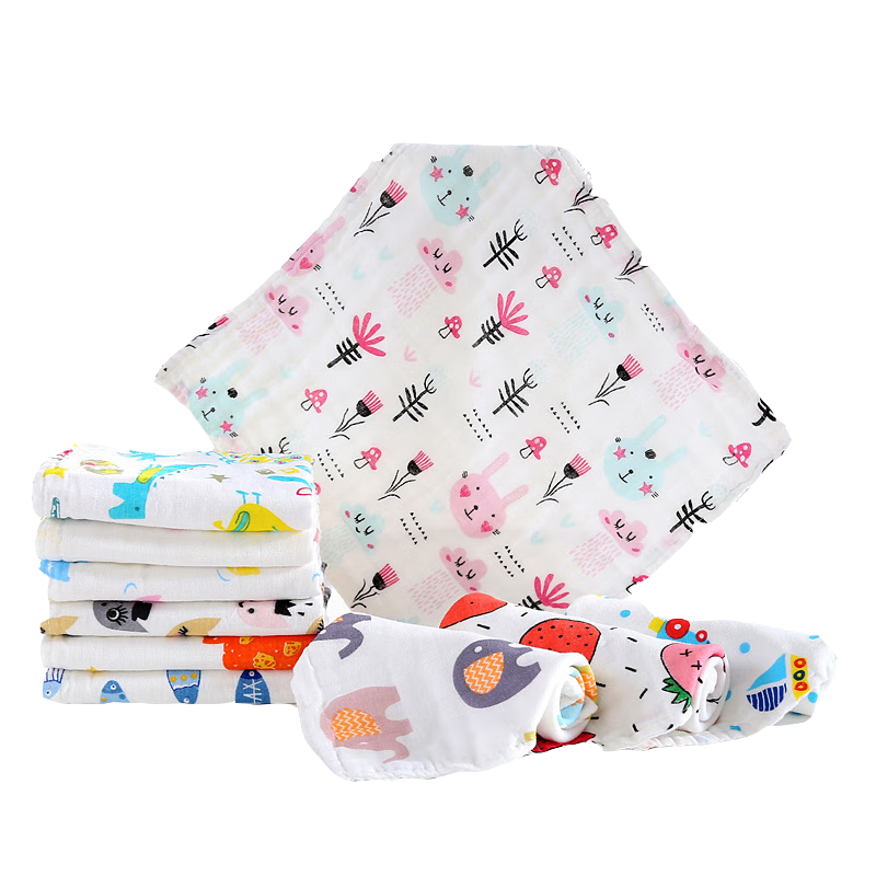 ɴ��6��Ӻ�Ӥ��ë�� 27*27cm ������ˮ����ɴ �׶���ˮ���� �����1�� 28cm*28cm 3.89Ԫ