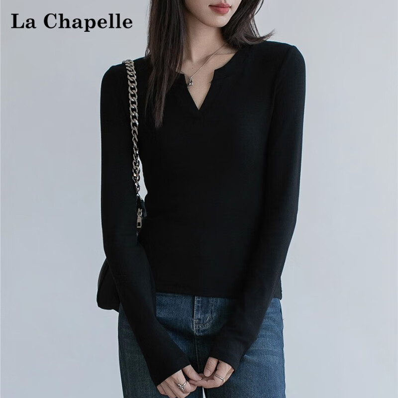 ���ڲ��������ı�����ʽ����V�쳤��T��Ů�＾������ɫ�ڴ����´���� ��ɫ XL 64.7Ԫ