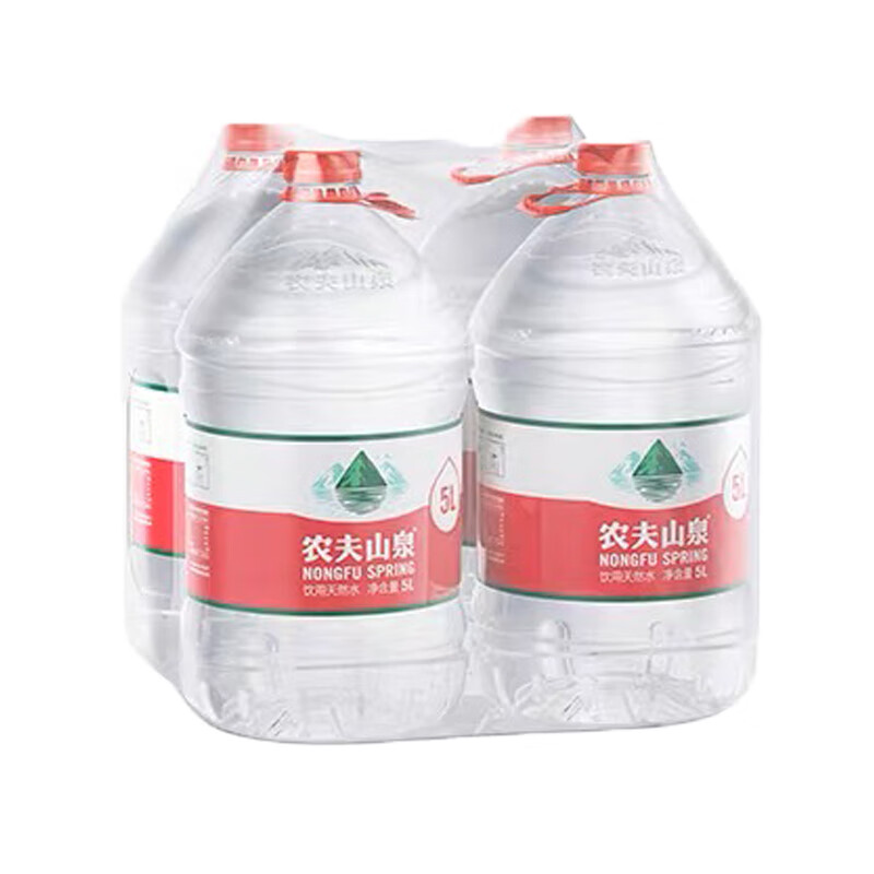 农夫山泉天然饮用水5L*4桶大桶装水天然弱碱性水江浙沪皖包邮 农夫山泉5L*4桶