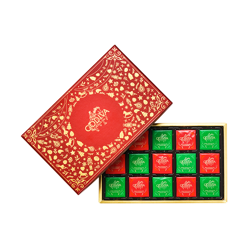 �����Godiva�������ͷ�Ƭװ�ɿ������15Ƭװ 75g ������ʳ  ��Ů������ 89.1Ԫ