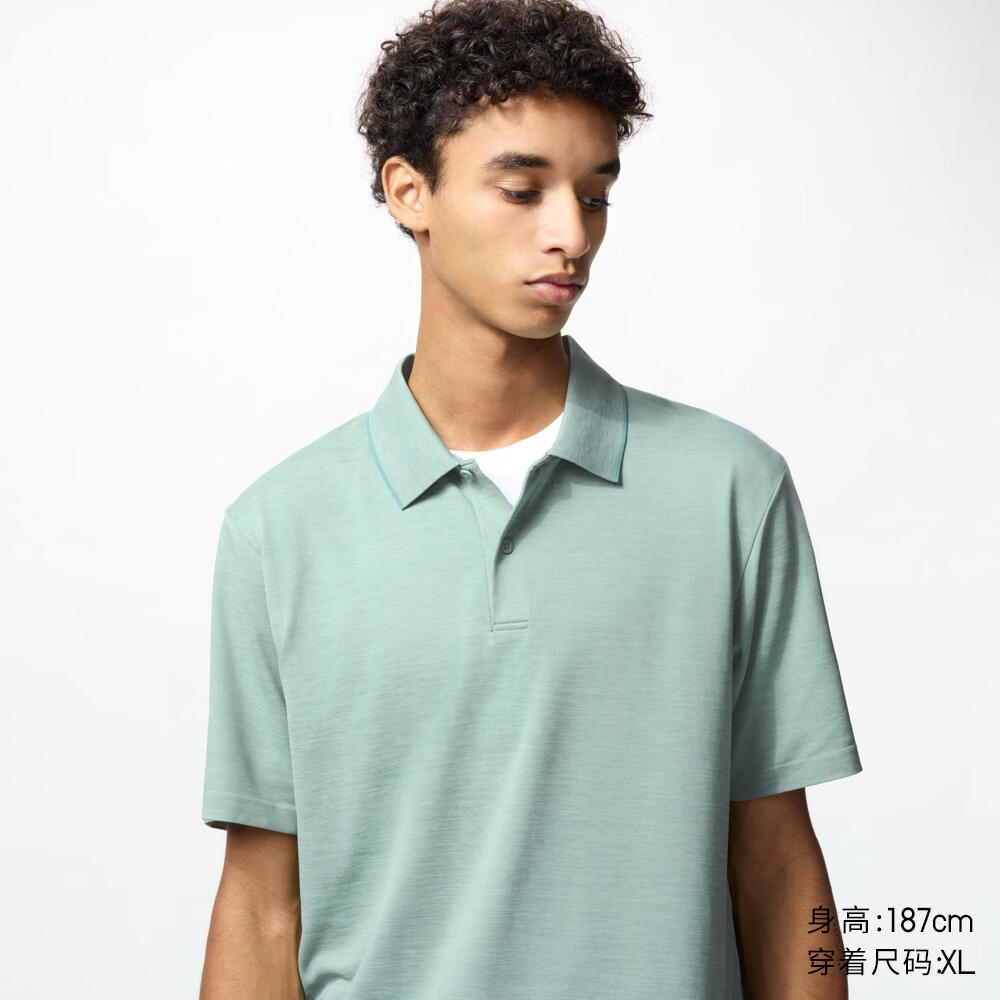 ���¿���װ/��Ůͬ��DRY-EX�ٸ�POLO������T���˶�͸��475373 50 ǳ��ɫ XS /160/76A