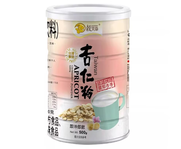 谷笑爺谷笑爺百合杏仁粉臺灣進(jìn)口南杏仁烘焙馬卡龍即食早餐沖泡固體營(yíng)養 谷笑爺杏仁粉500gX1罐