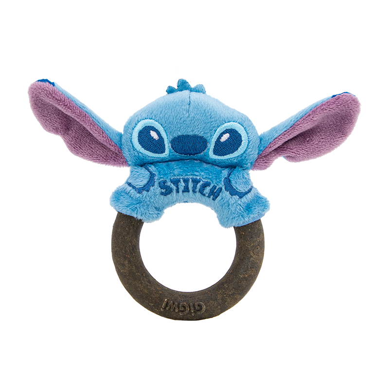 貴為迪士尼史迪奇貓玩具小貓咪自嗨解悶磨牙貓草玩具寵物用品逗貓棒逗