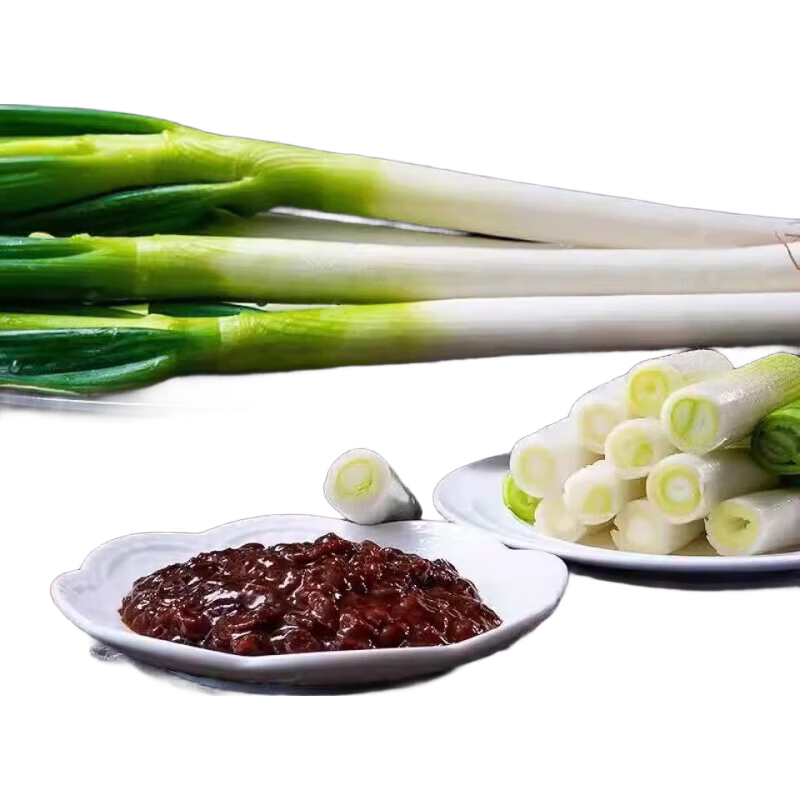 正宗山东铁杆大葱 新鲜甜葱特级 新鲜蔬菜葱蘸酱 带皮精选大葱 山东铁杆大葱 5斤 【带皮去半叶】