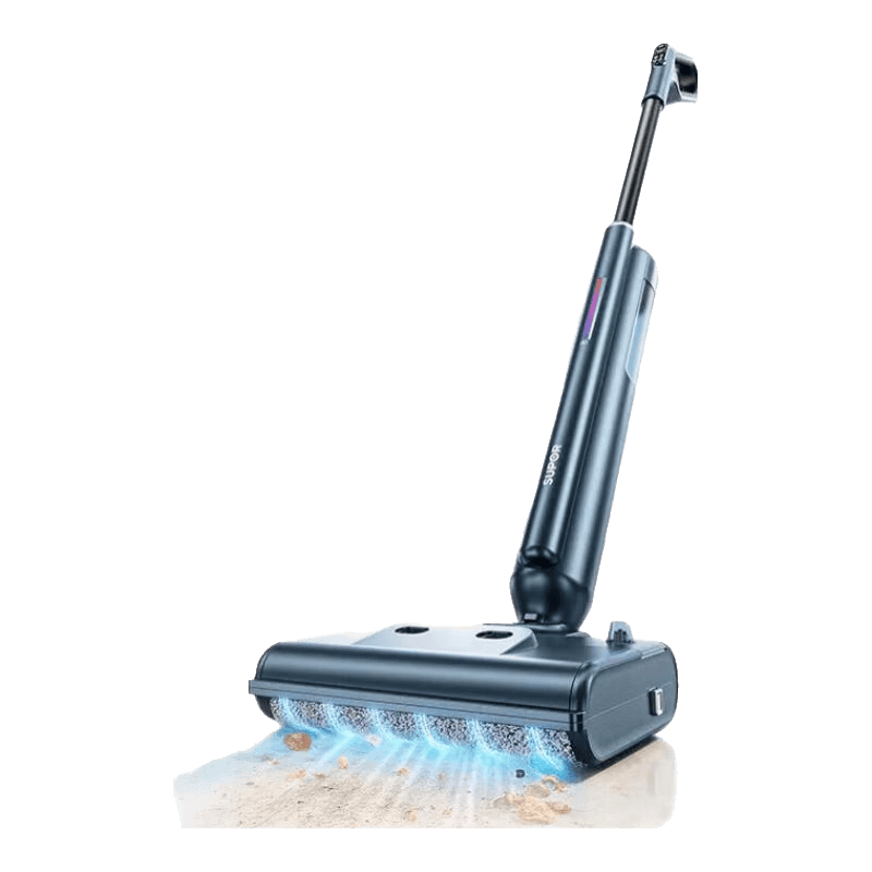 苏泊尔【扫洗拖三合一】洗地机 拖地机扫拖一体机 自清洁固液分离无异味轻量自牵引电动拖把 EMC-K2 家用 【下单送原装滚刷*1】超轻机身 可躺平